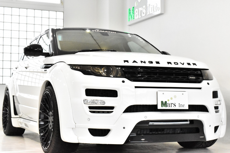 ランドローバー レンジローバー EVOQUE 正規ディーラー車 HAMANNワイド