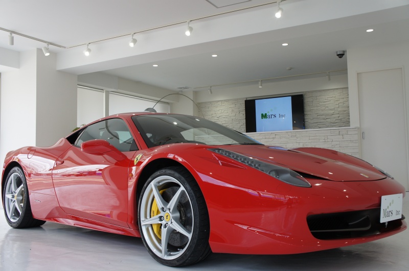 フェラーリ 458イタリア 正規ディーラー車 右h 中古車 情報 Mars Inc