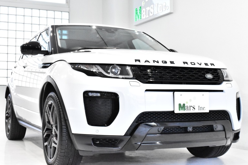 ランドローバー レンジローバー EVOQUE HSE ダイナミック 4WD ブラックデザインパック 16Wayマッサージ機能付きシート パノラマルーフ  全席シートH 中古車 情報 | Mars Inc