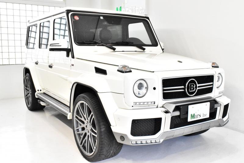 ブラバス ゲレンデヴァーゲン ワイドスターg B63 6 Brabusuフルコンプリート Brabusパフォーマンスキット Brabusワイドスターエアロキット 23インチモノブロックfアルミホイール 中古車 情報 Mars Inc