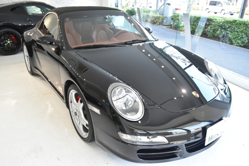 ポルシェ 911(Type997) カレラ 4 S カブリオレ 正規ディーラー車 テラコッタレザー・黒幌 中古車 情報 | Mars Inc